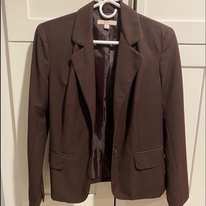Brown blazer